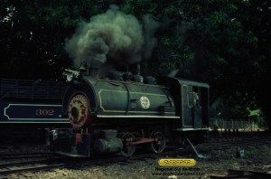 Doizinha na ABPF em Campinas, ainda ostentando as incrições da EFCJ (Estada de Ferro Campos do Jordão)