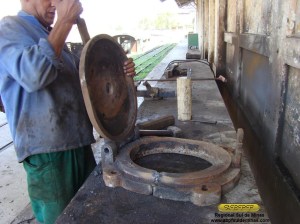 Finalmente a porta foi solta
