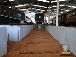 Aspecto do interior da vala durante as escavações