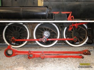 Componentes já removidos das braçagens