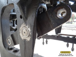 Uma das primeiras barras instaladas