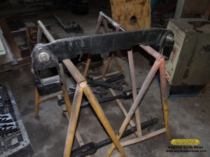 Conforme vão sendo finalizadas, as peças vão sendo estocadas para aguardarem a montagem final