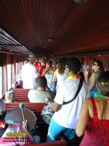 Foliões na viagem especial, Carnaval de 2012