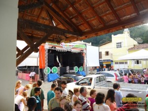 Abertura do carnaval, em frente a estação de Passa Quatro