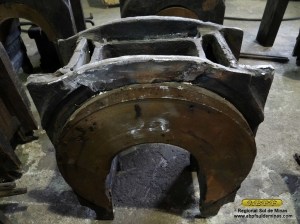 Caixa após reparo realizado.