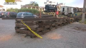 A rampa já tomando sua forma final