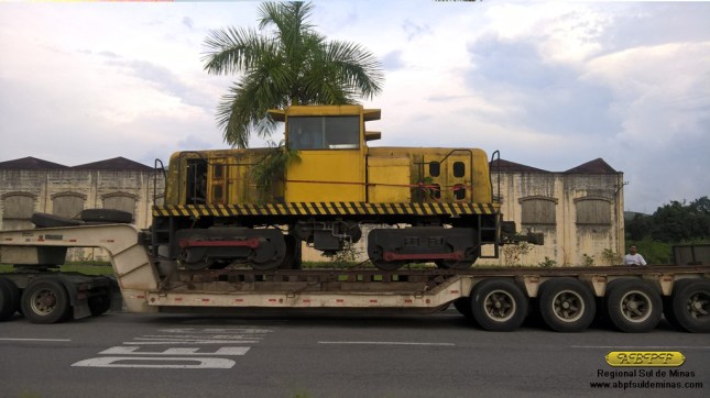 A "Joana" chegando em Cruzeiro na tarde de 08/03/2016