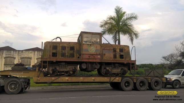 A "Rebeca" chegando em Cruzeiro na tarde de 08/03/2016
