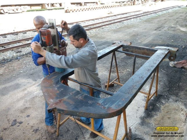 Fole já sendo recuperado